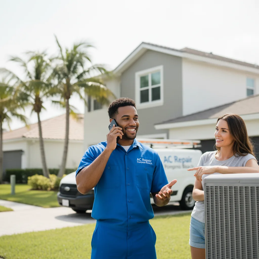 AC Repair Pompano Beach customer support in Gerald